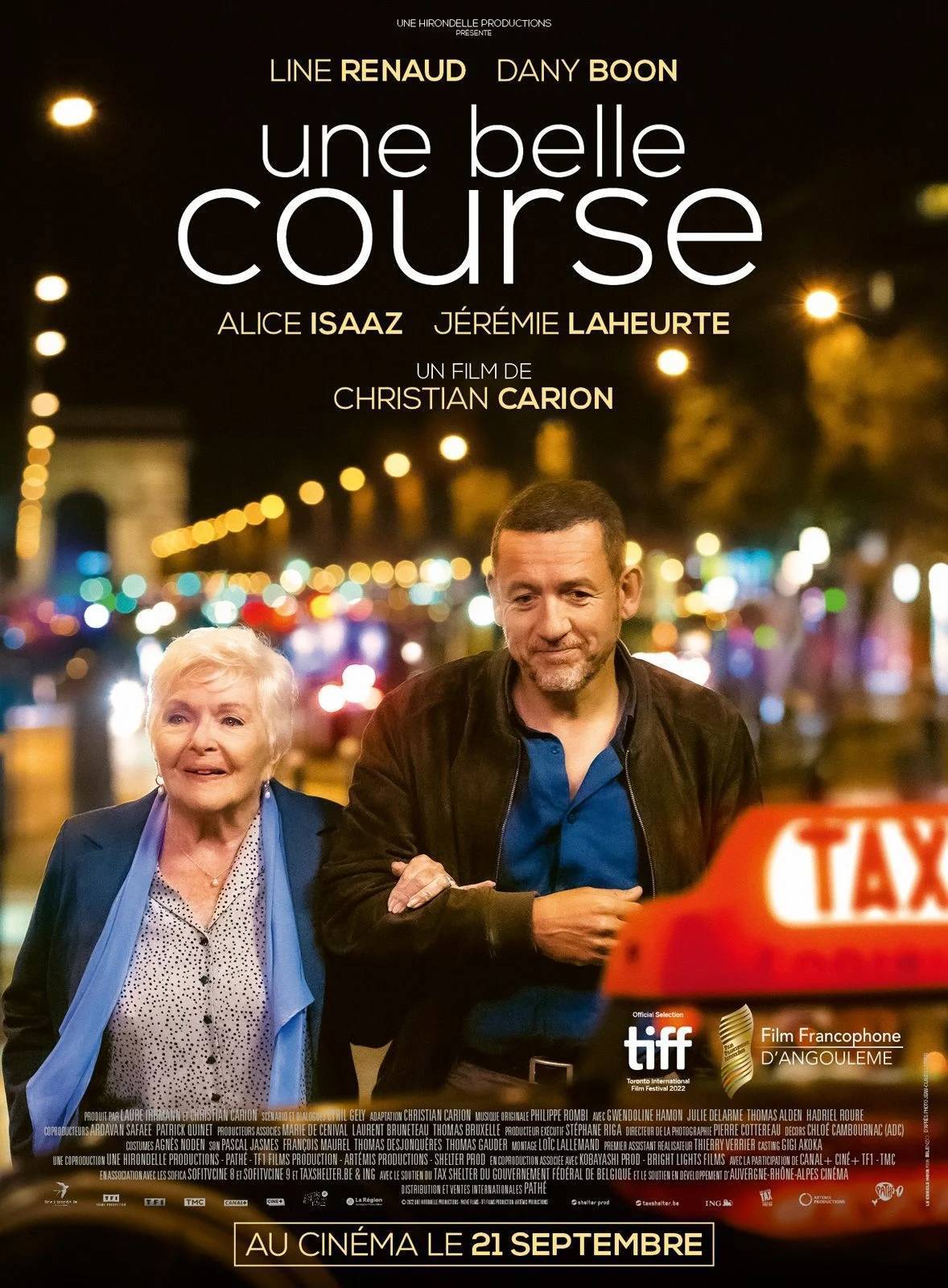 Affiche du film - Une belle course
