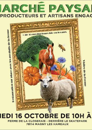 Marché paysan de la Ferme de la Closeraie