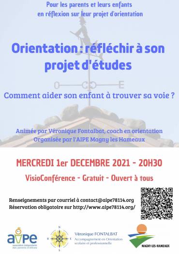 Conférence sur l'orientation - décembre 2021