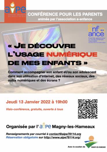 AIPE Conférence sur l'usage du numérique - 2022