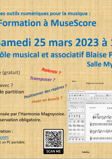 Affiche Formation MuseScore