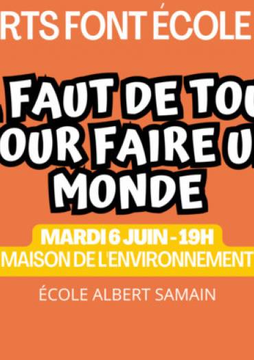 Il faut de tout pour faire un monde