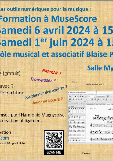 Affiche Formation MuseScore
