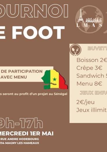 TOURNOI DE FOOT SOLIDAIRE 