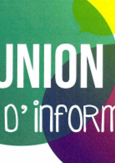 Réunion d'information