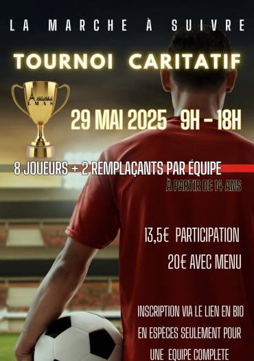 Tournoi caritatif football 