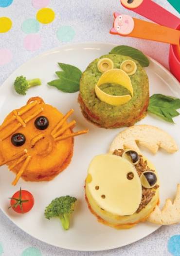 légumes aux enfants