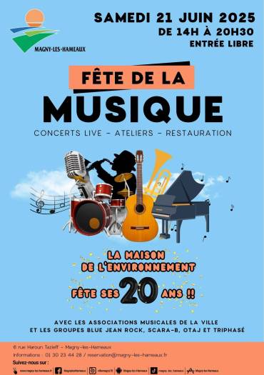 Affiche Fête de la musique 2025
