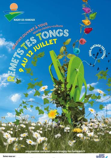 Affiche Remets tes Tongs 2025
