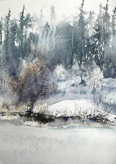 Aquarelle de Reine Marie PINCHON