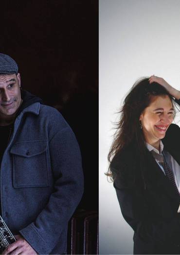 AFFICHE MOTS ET NOTES BLEUS