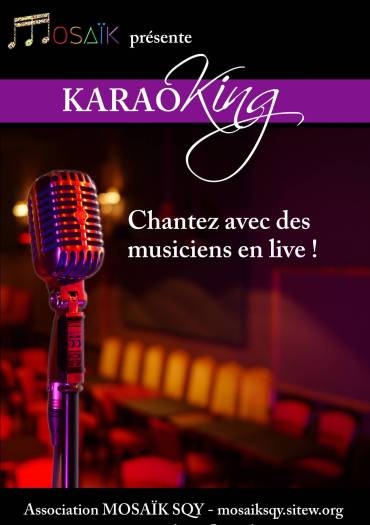 AFFICHE KARAOKING
