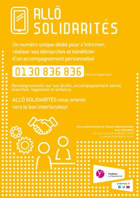 Numéro unique Allô solidarité