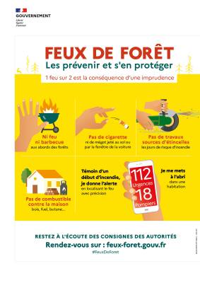 FEUX DE FORÊT Les prévenir et s'en protéger : 1 feu sur 2 est la conséquence d’une imprudence