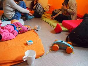 temps d'échange parents d'enfant en bas ages