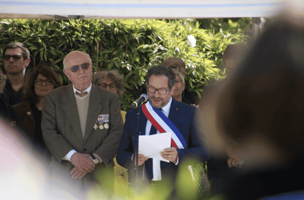 Cérémonie commémorative du 80e anniversaire de la Victoire des Alliés le 8 Mai 1945