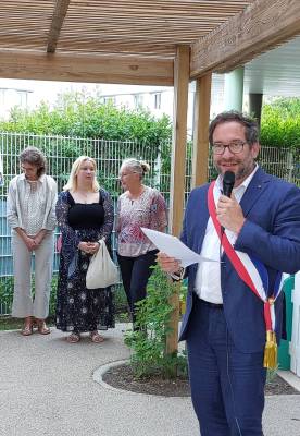 Discours de M. le Maire à l'occasion de l'inauguration des cours de la petite enfance