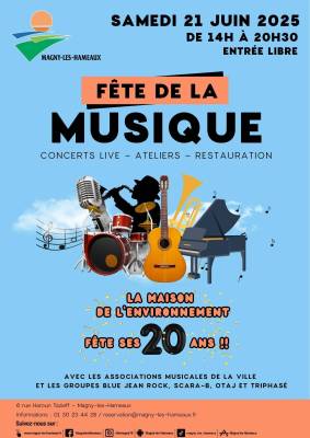 Affiche Fête de la musique 2025