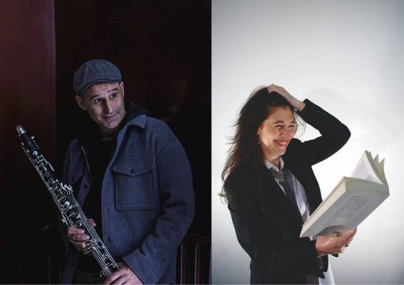 AFFICHE MOTS ET NOTES BLEUS