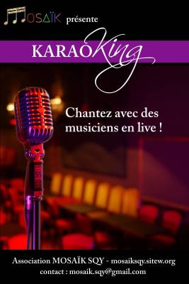 AFFICHE KARAOKING