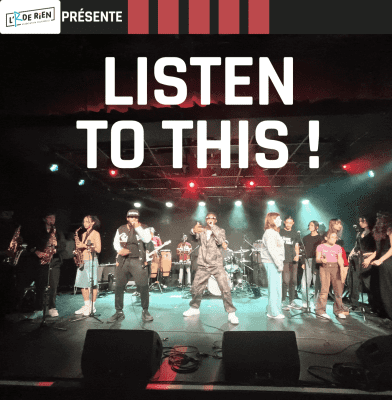 AFFICHE LISTEN TO THIS