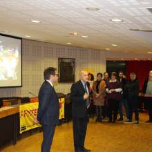 Remise du chèque du téléthon : "A Magny-les-Hameaux