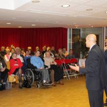 Remise du chèque du téléthon : "A Magny-les-Hameaux