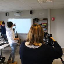 Dernier jour de l'atelier court-métrage à Cap Ados