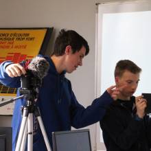 Dernier jour de l'atelier court-métrage à Cap Ados