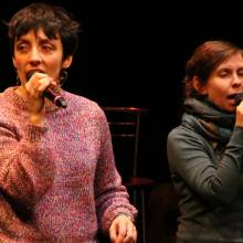 Répétitions du groupe de jazz vocal Voice Messengers