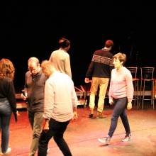 Répétitions du groupe de jazz vocal Voice Messengers