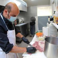 Le restaurant Au vieux Cressely solidaire envers les Gendarmes et les Pompiers