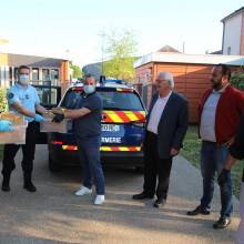 Le restaurant Au vieux Cressely livre la Brigade de Gendarmerie