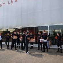 Le restaurant Au vieux Cressely livre le Centre de secours et d'incendie de Magny-les-Hameaux