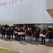 Le restaurant Au vieux Cressely livre le Centre de secours et d'incendie de Magny-les-Hameaux