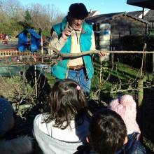 Plantation à l'école Corot