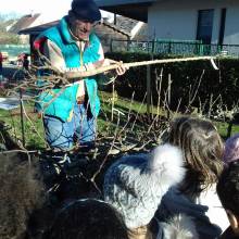 Plantation à l'école Corot