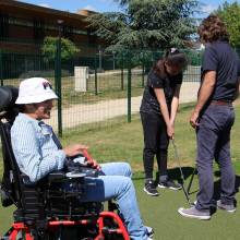 Evadez-vous cet été • Les jeunes de Cap Ados s'initie au golf ! 