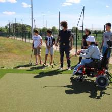 Evadez-vous cet été • Les jeunes de Cap Ados s'initie au golf ! 