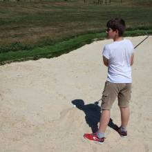 Evadez-vous cet été • Les jeunes de Cap Ados s'initie au golf ! 