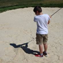 Evadez-vous cet été • Les jeunes de Cap Ados s'initie au golf ! 