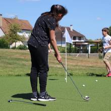 Evadez-vous cet été • Les jeunes de Cap Ados s'initie au golf ! 