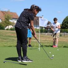 Evadez-vous cet été • Les jeunes de Cap Ados s'initie au golf ! 