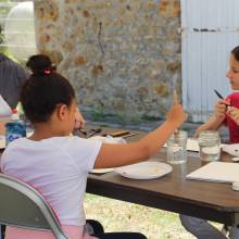 Aquarelle et modelage