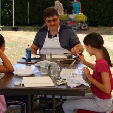 Aquarelle et modelage