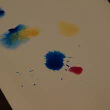 Aquarelle et modelage