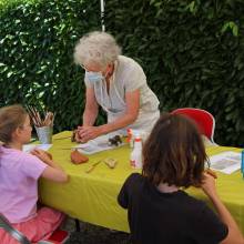 Aquarelle et modelage