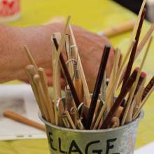 Aquarelle et modelage