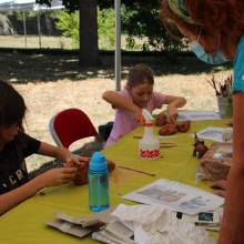 Aquarelle et modelage