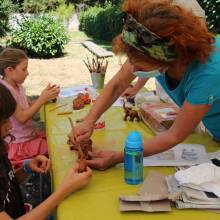 Aquarelle et modelage